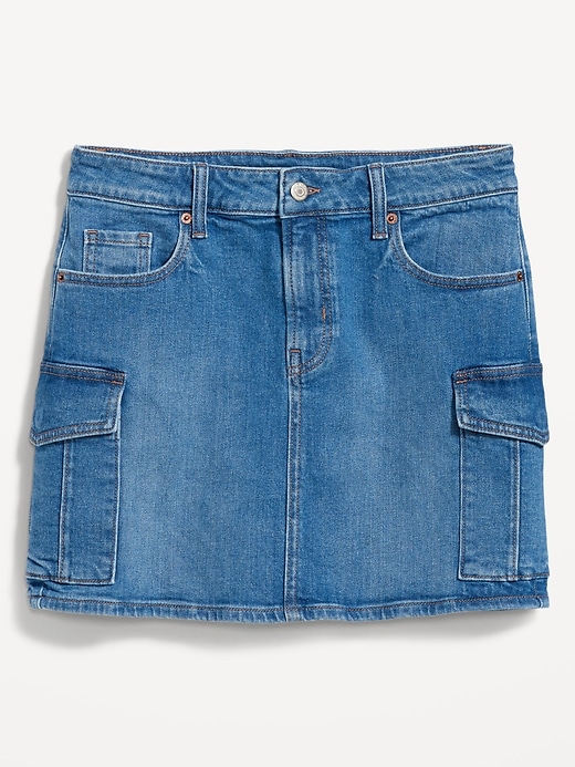 Image number 4 showing, Mid-Rise OG Jean Mini Skirt