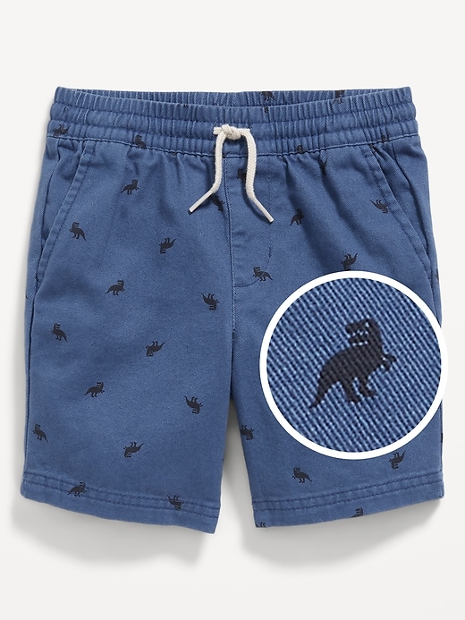 View large product image 1 of 2. Functional-Drawstring Shorts for Toddler Boys