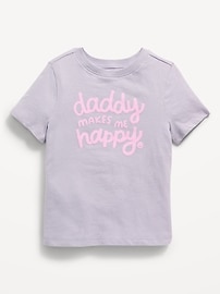 Image number 1 showing, Short-Sleeve Graphic T-Shirt for Toddler Girls