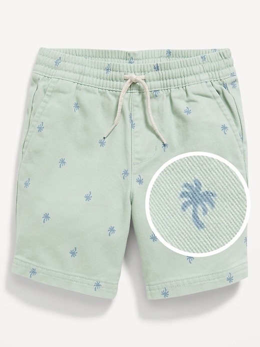 View large product image 1 of 1. Printed Functional-Drawstring Shorts for Toddler Boys