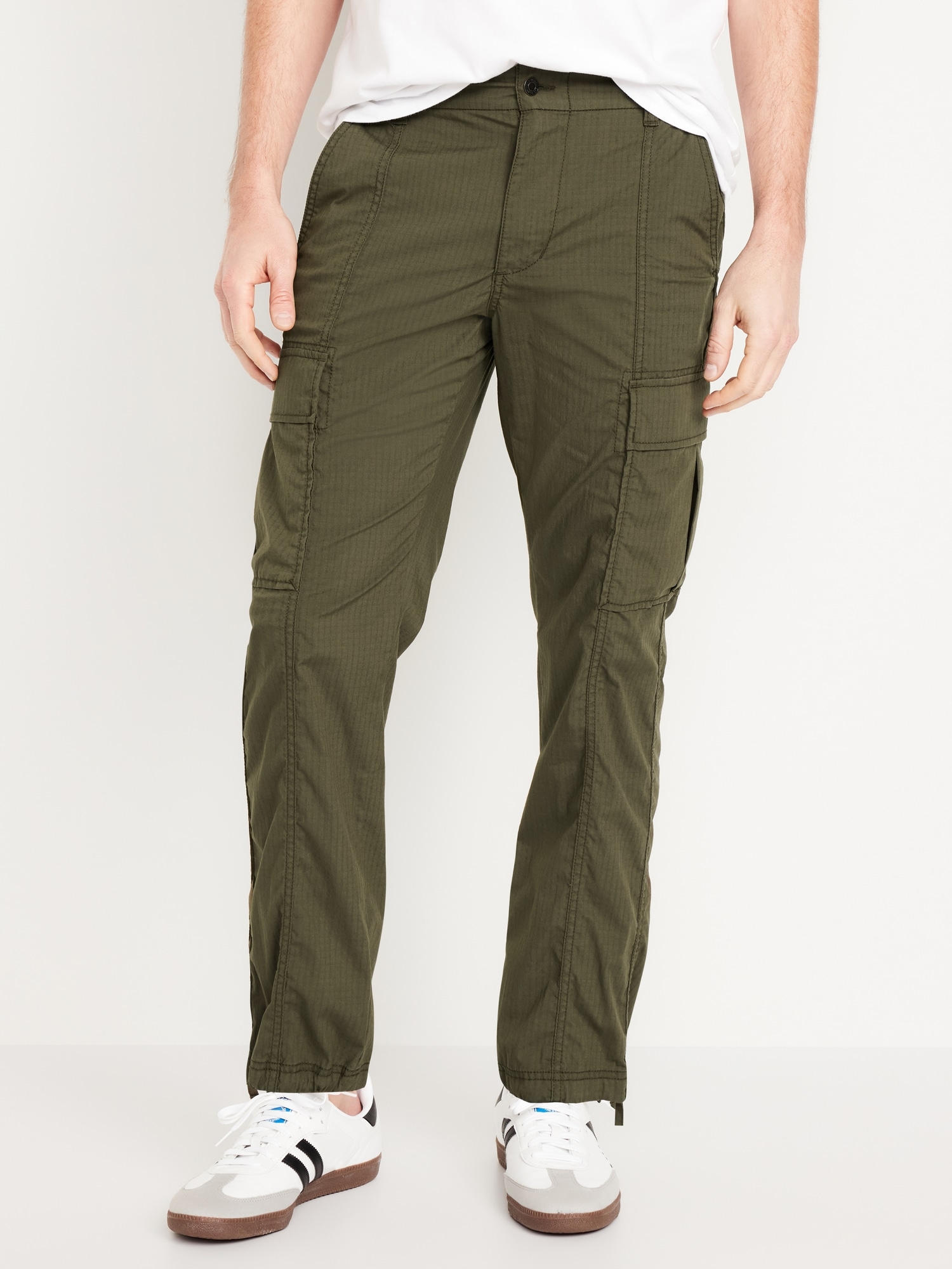 Loose Twill Cargo Pants for Girls