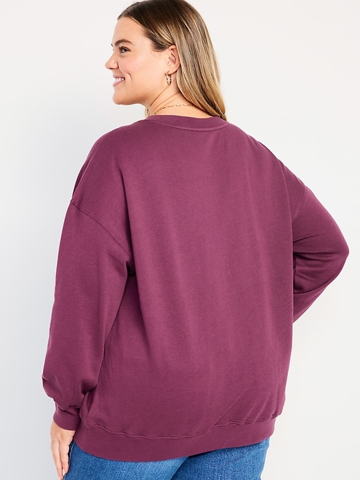 Image number 8 showing, Oversized Tunic Sweatshirt