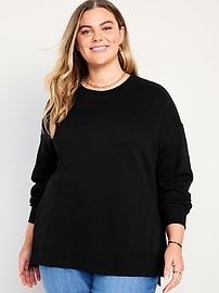 Image number 7 showing, SoComfy Relaxed Tunic Sweatshirt