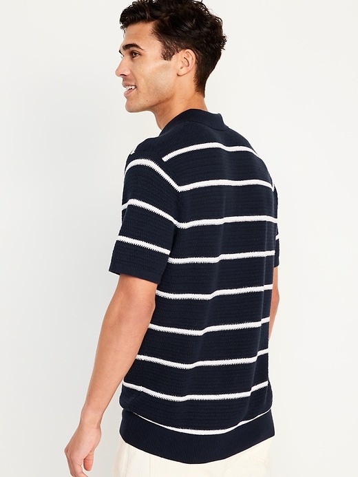 Image number 2 showing, Striped Polo Sweater