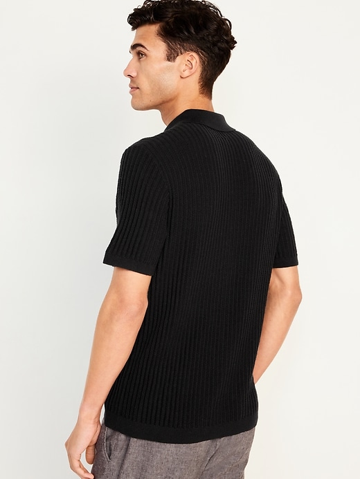 Image number 8 showing, Open-Stitch Sweater
