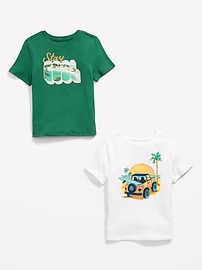 View large product image 3 of 3. Graphic T-Shirt 2-Pack for Toddler Boys