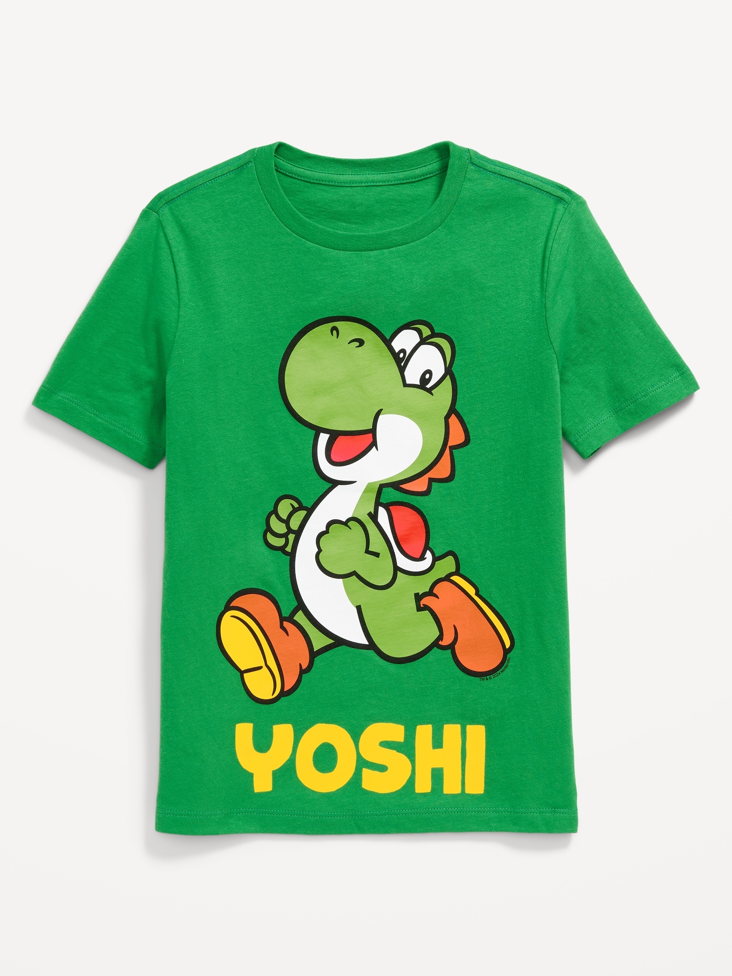 Super Mario Gender-Neutral Graphic T-Shirt for Kids
