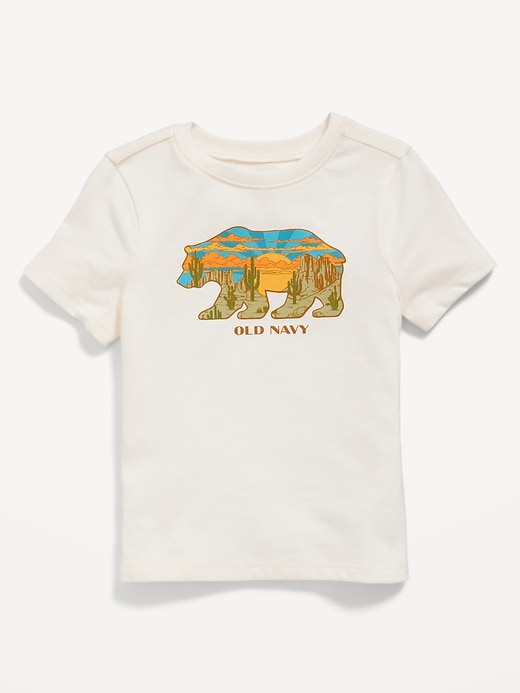 View large product image 1 of 2. Unisex Logo-Graphic T-shirt for Toddler
