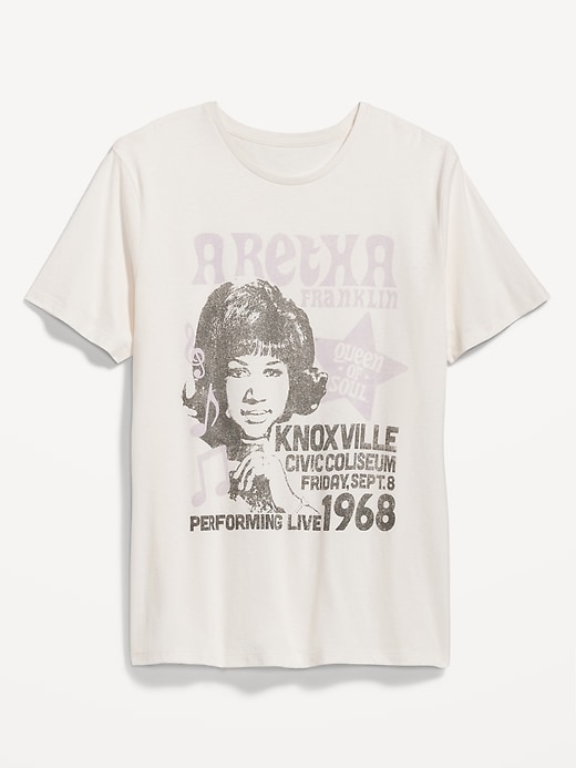 View large product image 1 of 1. Aretha Franklin™ T-Shirt