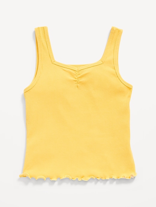 View large product image 2 of 3. Fitted Sweetheart-Neck Tank Top for Girls