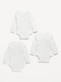 Image number 2 showing, Unisex Bodysuit 3-Pack for Baby