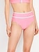 High-Waisted Bikini Swim Bottoms