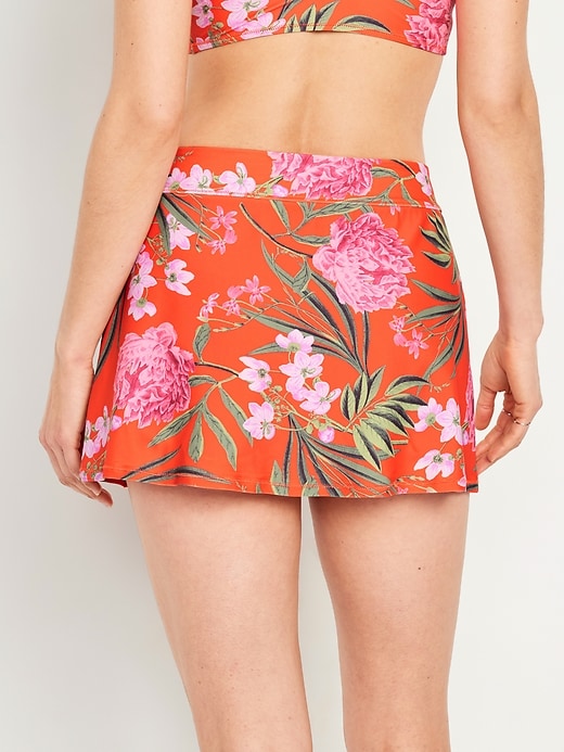 Image number 2 showing, High-Waisted Swim Skirt