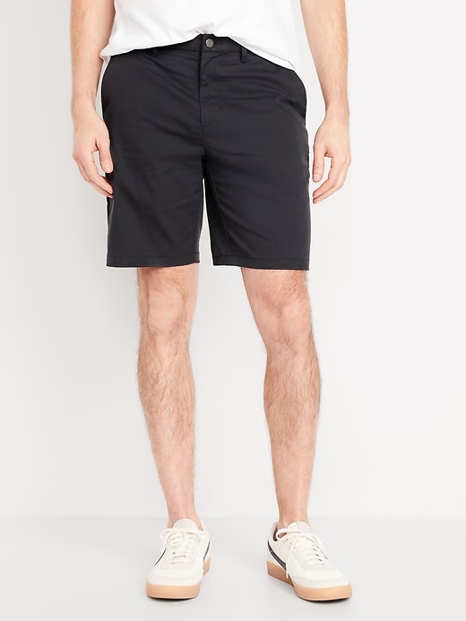Image number 1 showing, Slim Built-In Flex Chino Shorts -- 9-inch inseam