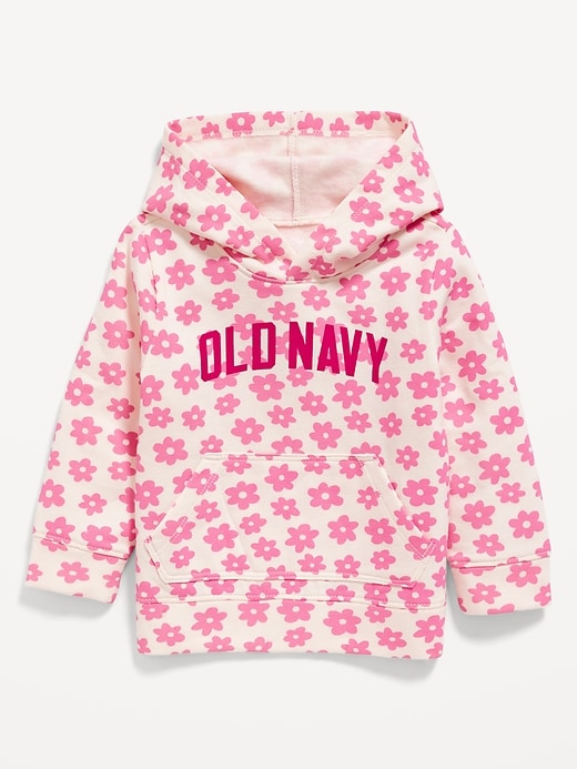 View large product image 1 of 1. Logo-Graphic Pullover Hoodie for Toddler Girls