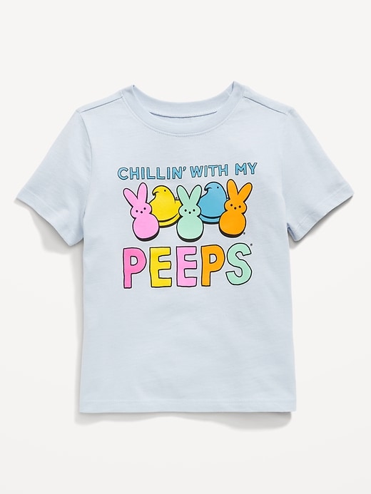 View large product image 1 of 2. PEEPS® Unisex Graphic T-Shirt for Toddler