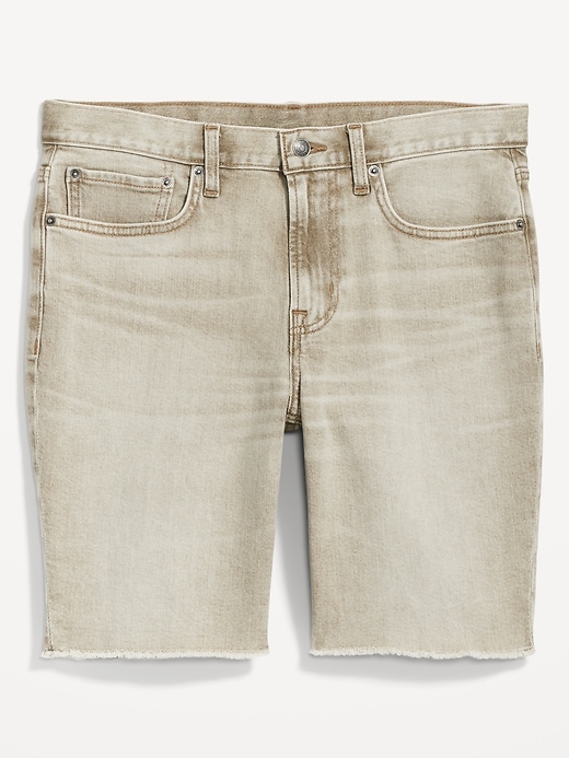 Image number 5 showing, Slim Cut-Off Jean Shorts -- 9.5-inch inseam