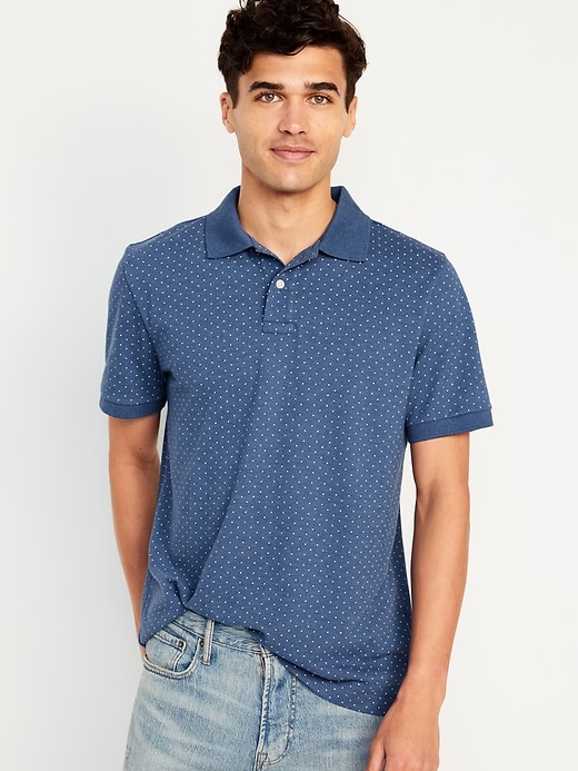 View large product image 1 of 5. Classic Fit Pique Polo