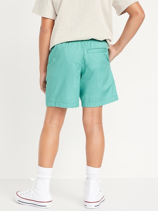 View large product image 2 of 4. Above Knee Twill Pull-On Shorts for Boys