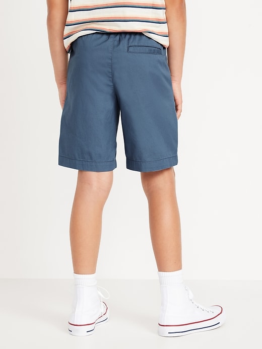 View large product image 2 of 4. Twill Jogger Shorts for Boys (At Knee)