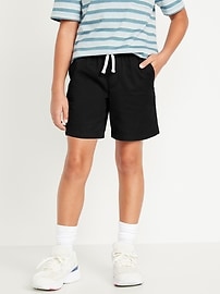 Image number 1 showing, Above Knee Twill Pull-On Shorts for Boys
