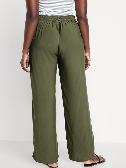 Image number 6 showing, High-Waisted Playa Wide-Leg Pants