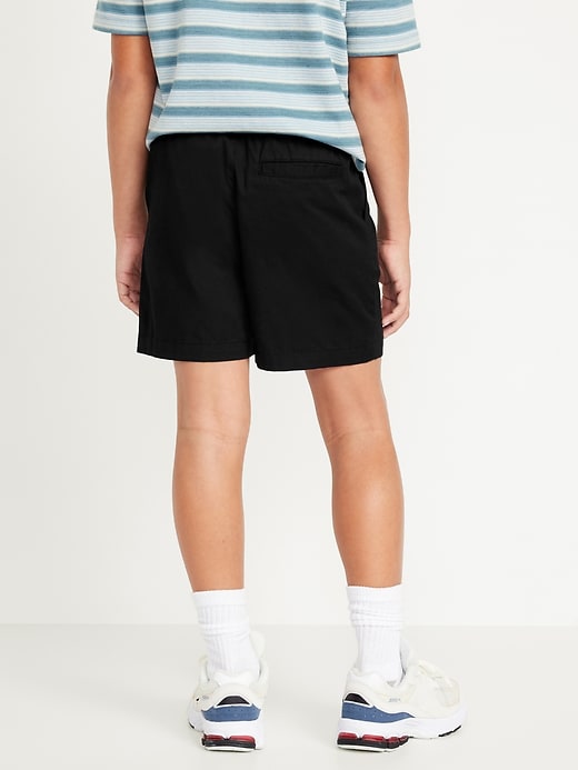 View large product image 2 of 4. Twill Non-Stretch Jogger Shorts for Boys (Above Knee)