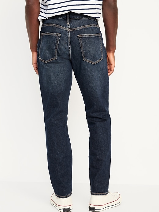Image number 2 showing, Athletic Taper Built-In Flex Ripped Jeans