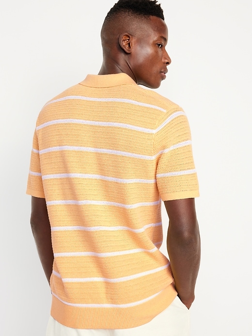 Image number 2 showing, Striped Polo Sweater