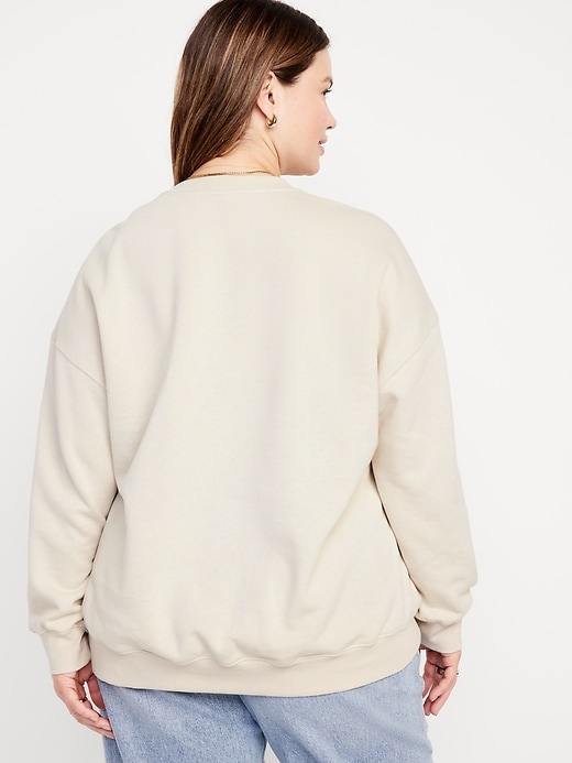 Image number 8 showing, Oversized Tunic Sweatshirt