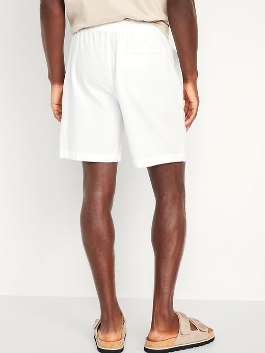Image number 7 showing, Textured Jogger Shorts -- 7-inch inseam