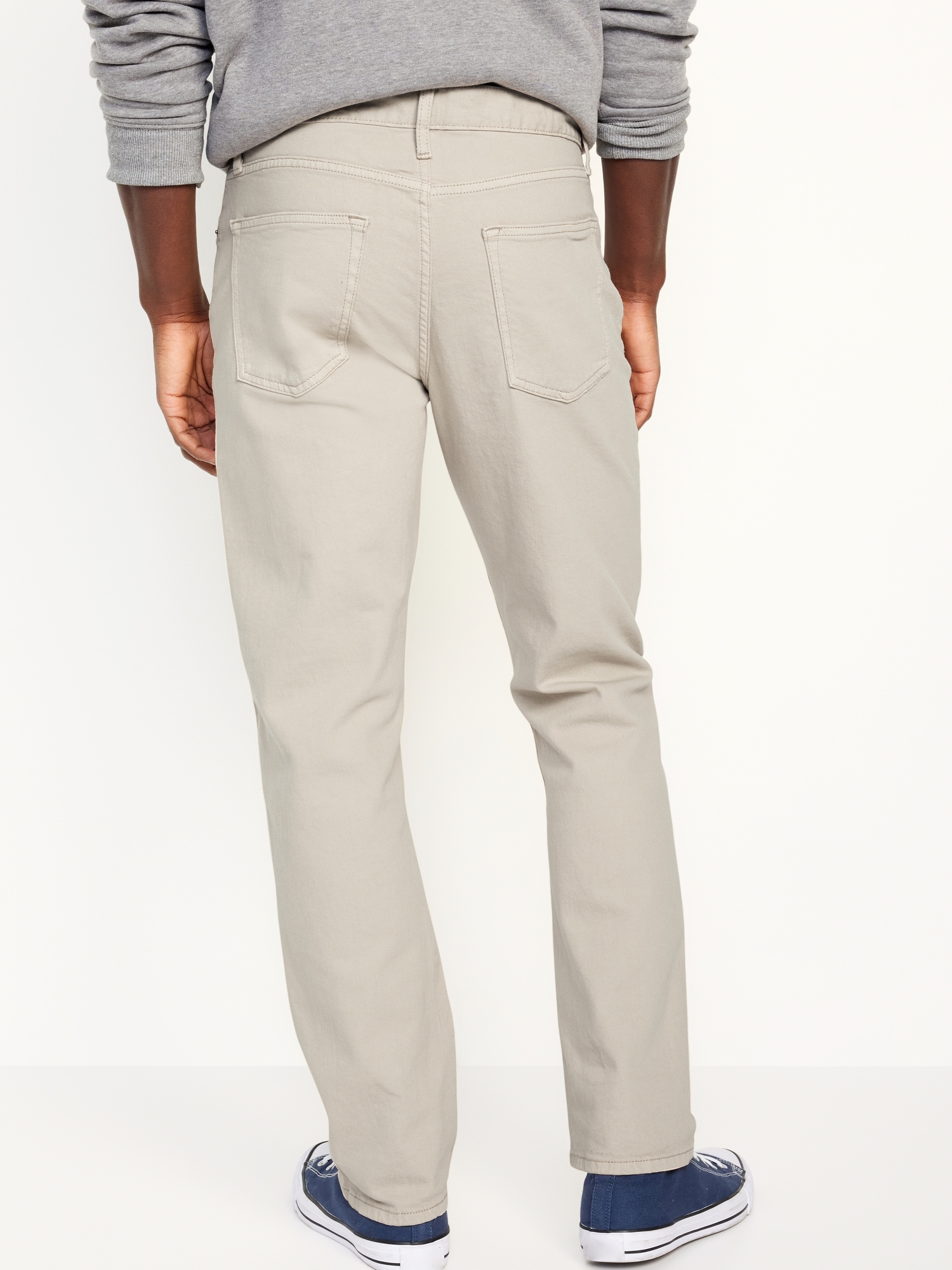 Straight Five-Pocket Pants for Old Navy Men 