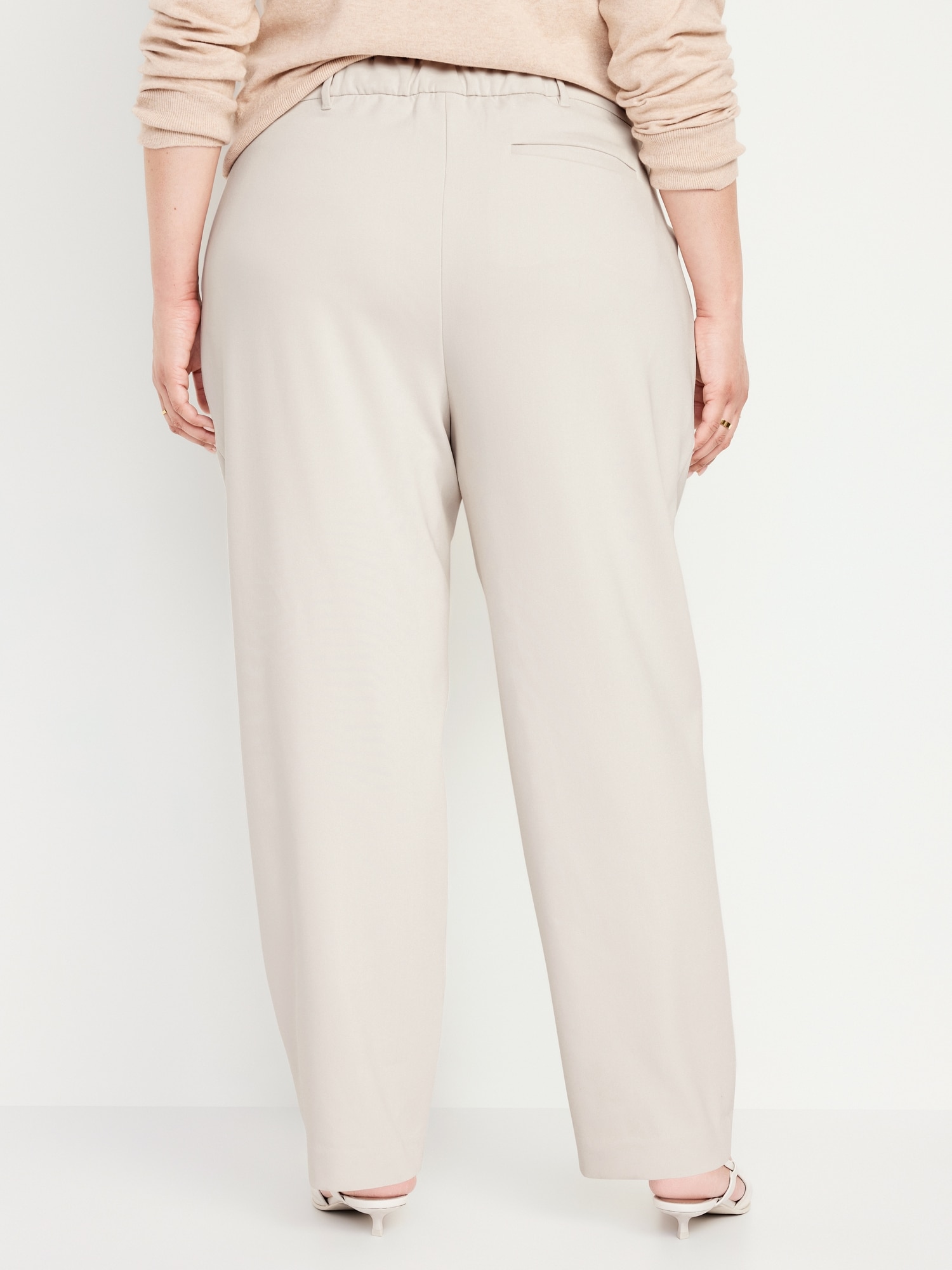 Extra High-Waisted Relaxed Slim Taylor Pants | Old Navy