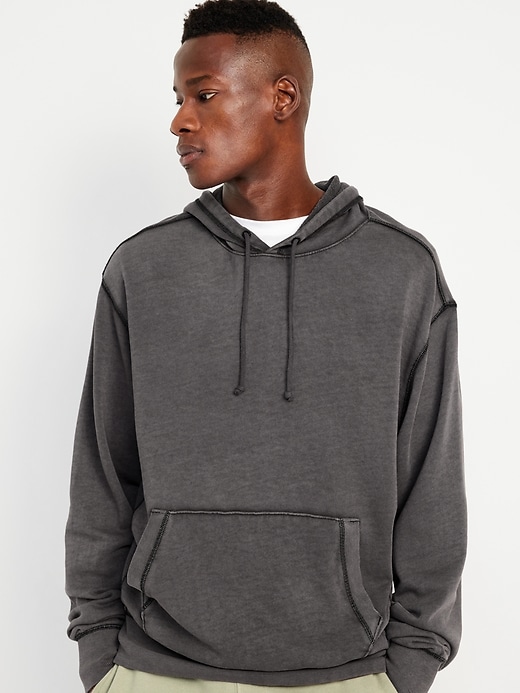 Image number 1 showing, Oversized Lightweight Pullover Hoodie