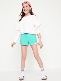 View large product image 3 of 4. Dolphin-Hem Cheer Shorts for Girls