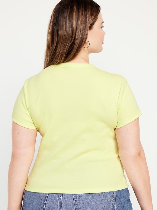 Image number 8 showing, Snug Crop T-Shirt