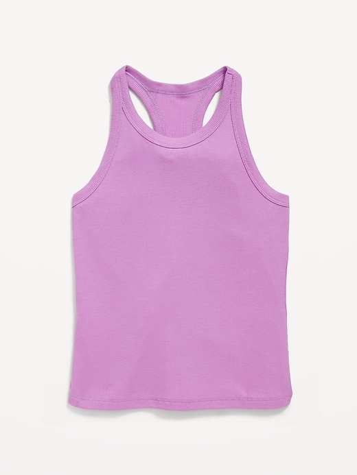 View large product image 1 of 2. UltraLite Rib-Knit Performance Tank for Girls