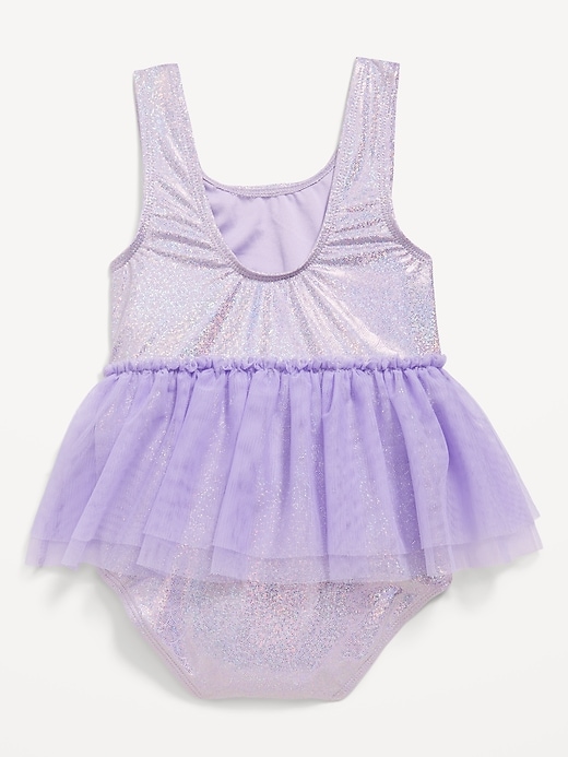 View large product image 2 of 2. Sleeveless Swim Tutu One-Piece for Toddler and Baby