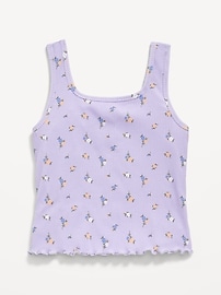 View large product image 3 of 3. Fitted Sweetheart-Neck Tank Top for Girls
