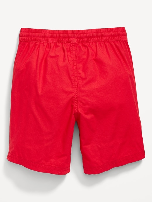 View large product image 2 of 2. Functional-Drawstring Shorts for Toddler Boys