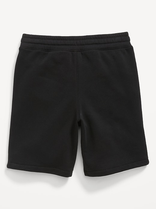 View large product image 2 of 2. Fleece Logo-Graphic Jogger Shorts for Boys (At Knee)