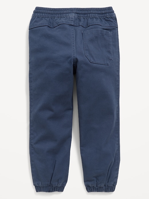 View large product image 2 of 2. Functional-Drawstring Jogger Pants for Toddler Boys