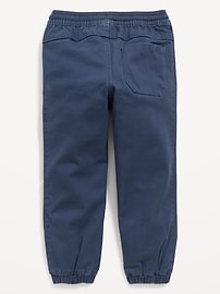Image number 2 showing, Functional-Drawstring Jogger Pants for Toddler Boys