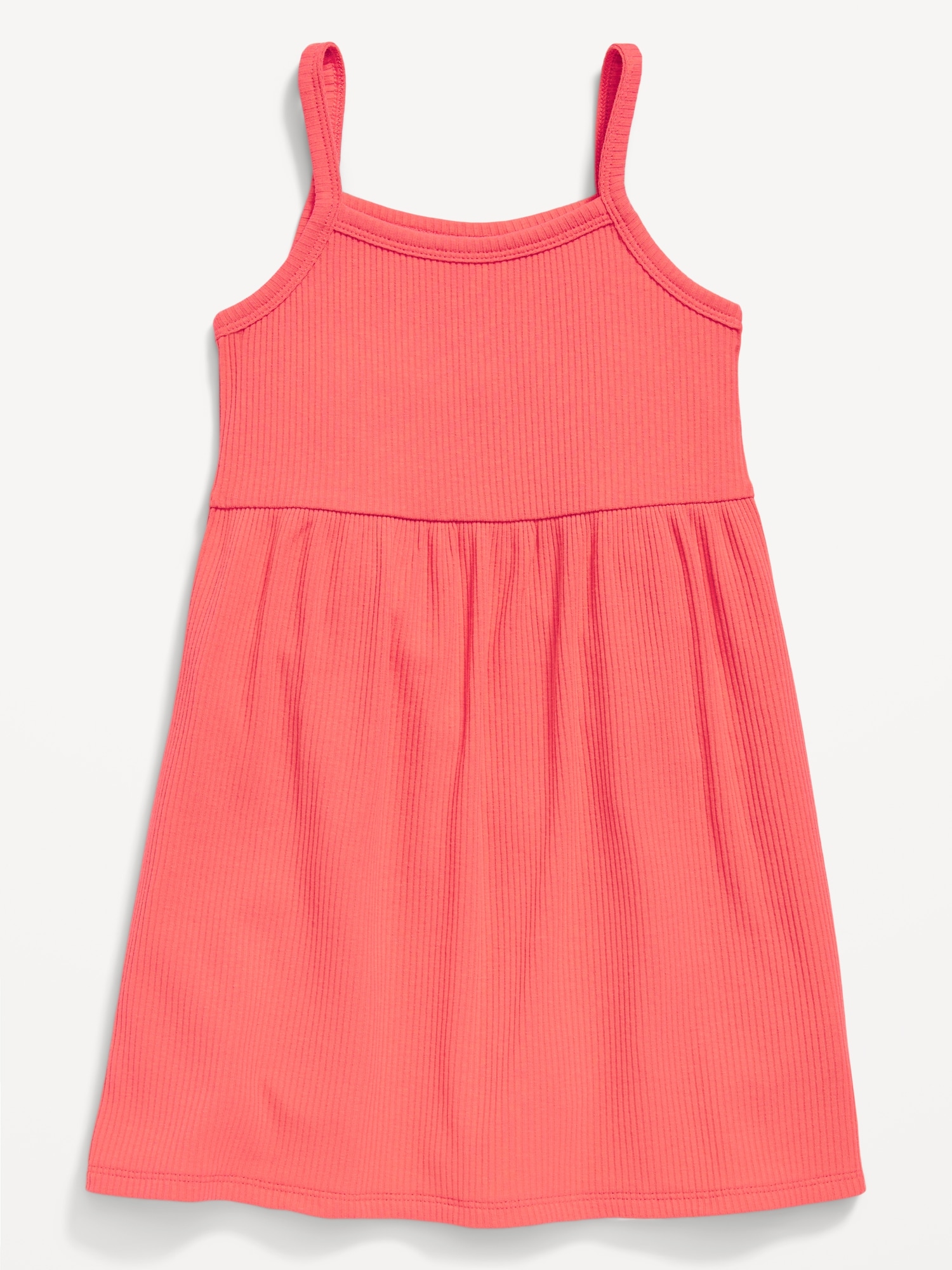 Sleeveless Rib-Knit Dress for Toddler Girls Hot Deal