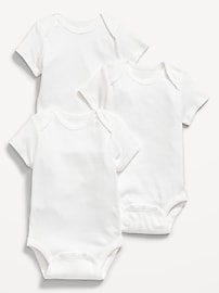 Image number 1 showing, Unisex Bodysuit 3-Pack for Baby