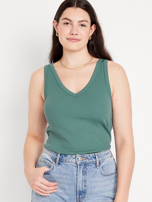 Image number 5 showing, First-Layer V-Neck Tank Top