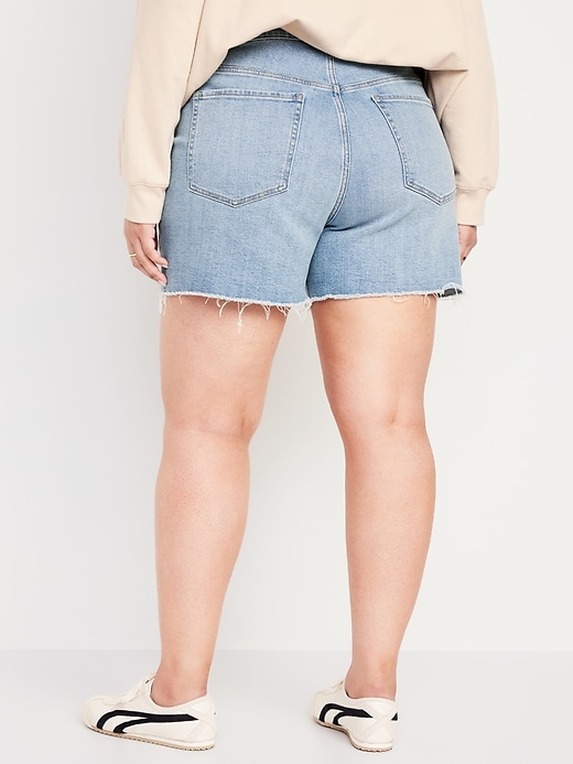 Image number 8 showing, High-Waisted OG Jean Shorts -- 5-inch inseam