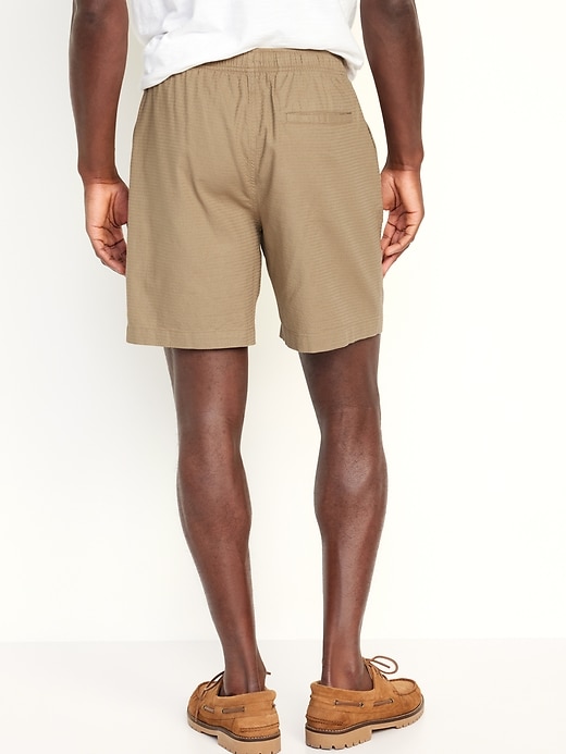 Image number 2 showing, Textured Jogger Shorts -- 7-inch inseam