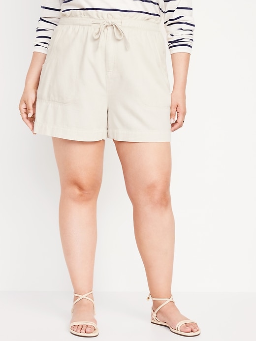 Image number 7 showing, Extra High-Waisted Utility Shorts -- 4-inch inseam