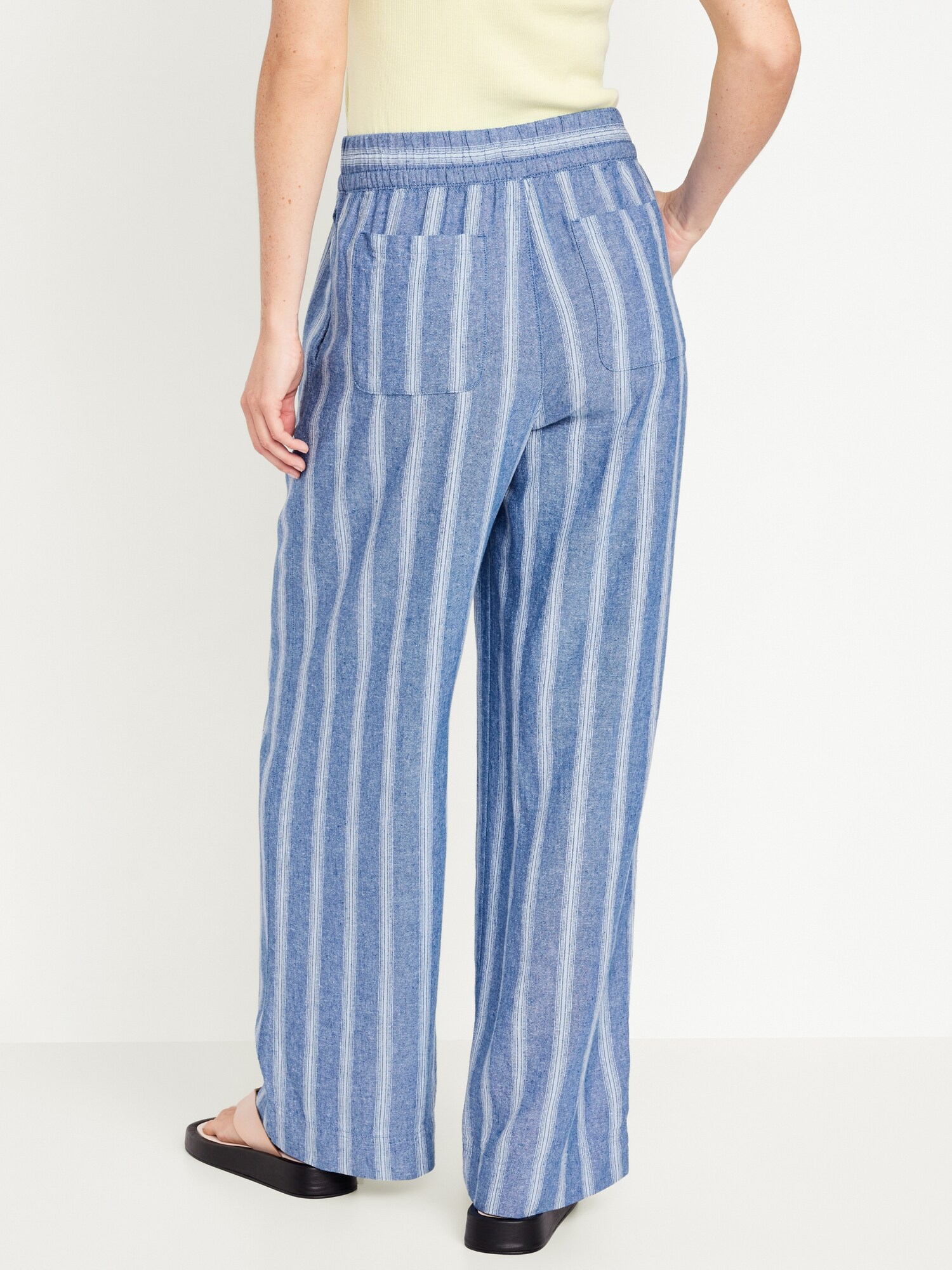 Women's Mid Waist Colored Palazzo Pants – Fii Wear